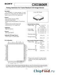 Datasheet ICX412 manufacturer SONY